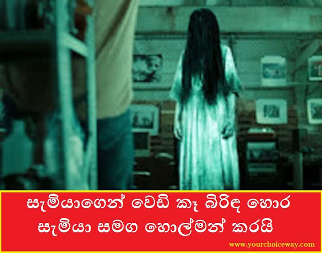 සැමියාගෙන් වෙඩි කෑ බිරිඳ හොර සැමියා සමග හොල්මන් කරයි (Husband) - Your Choice Way