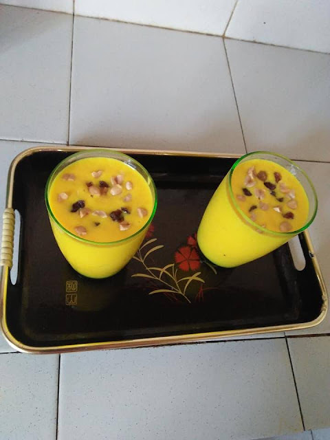 මැංගෝ (අඹ) ලැසී හදමු (Mango Lassi) - Your Choice Way