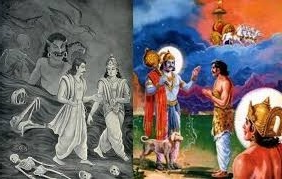 Image result for युधिष्ठिर का स्वर्गारोहण