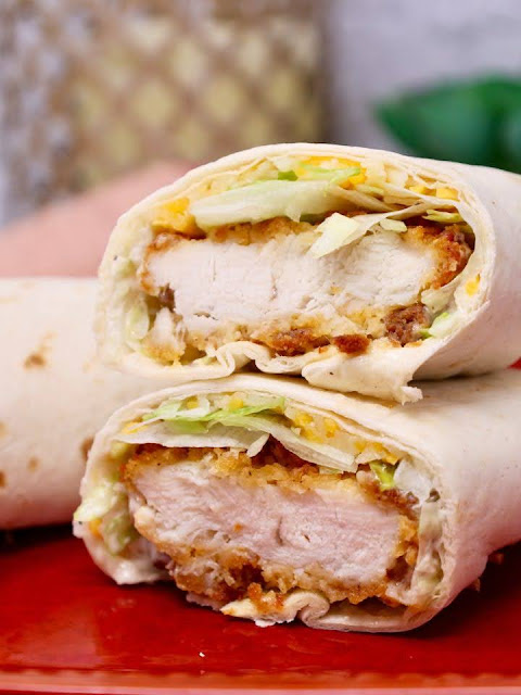 Chicken Ranch Snack Wraps