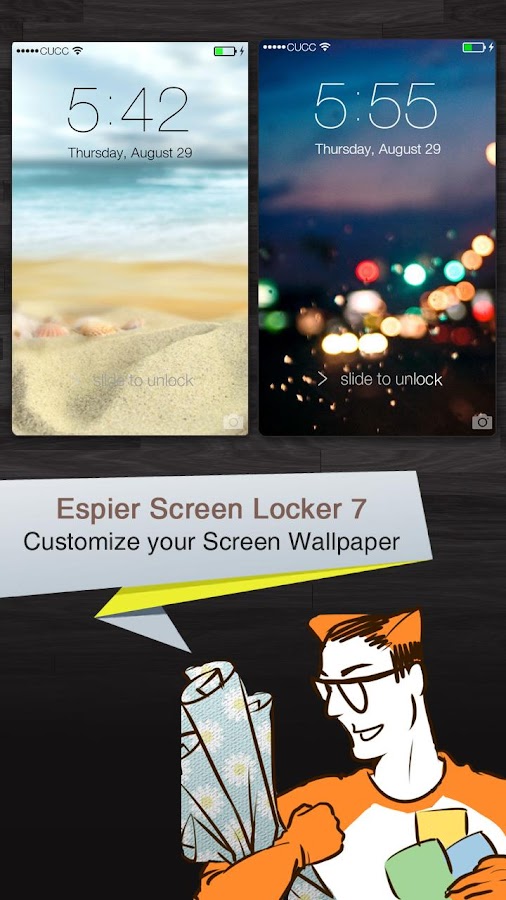 Espier Screen Locker 7 Pro v1.2.7 APK Tools Apps Free Download
