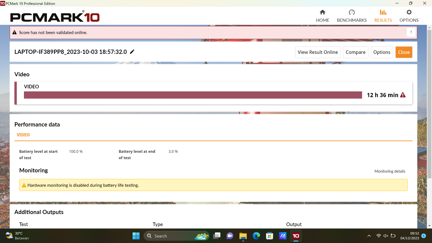 PCMark 10 Battery Benchmark Vivobook S 15 OLED BAPE® Edition: Bukan Laptop Kolaborasi Biasa