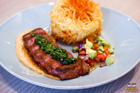 steak chimichurri salad
