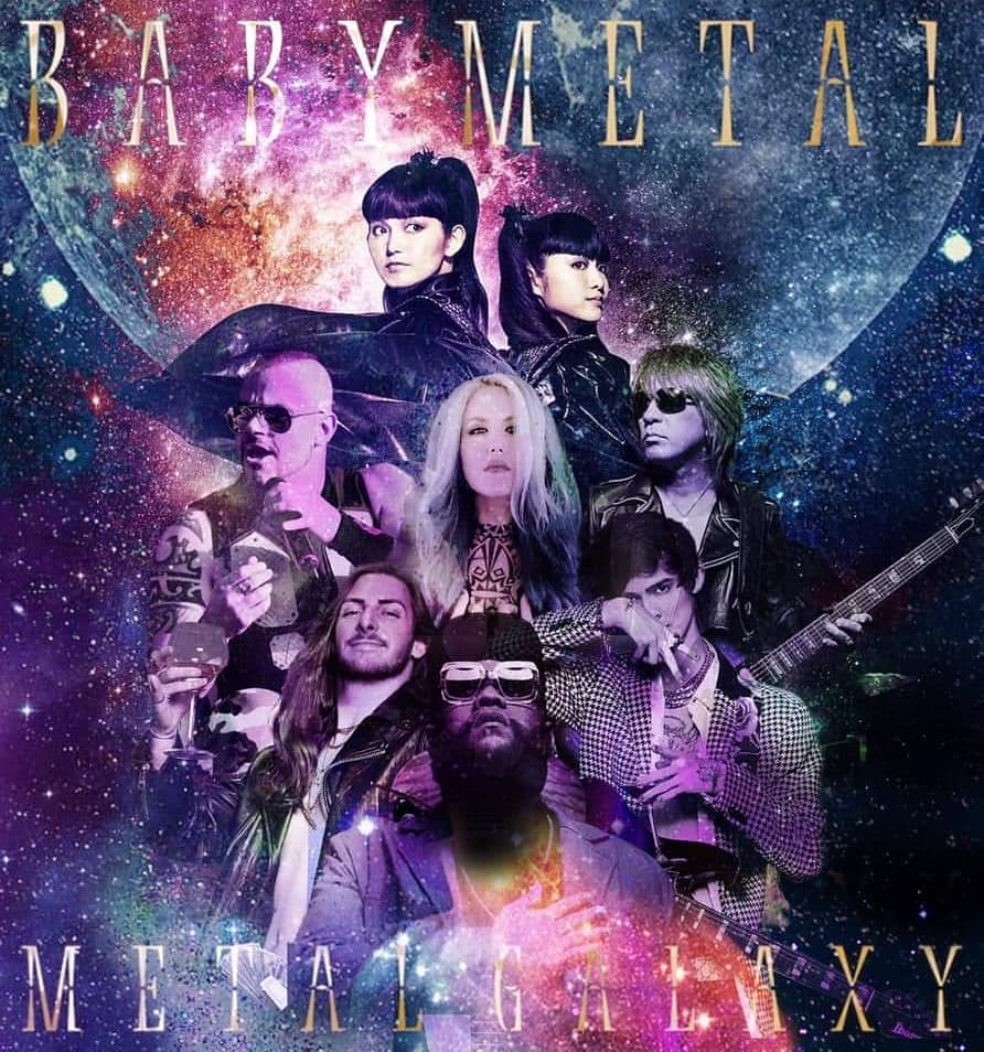 BABYMETAL and collaborating artists in Metal Galaxy