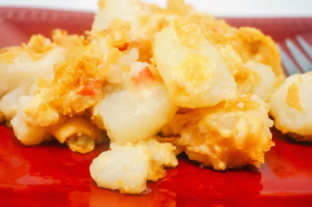 Pimento Cheese Potato Casserole