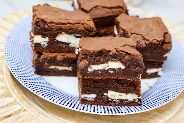 Peppermint Patty Brownies