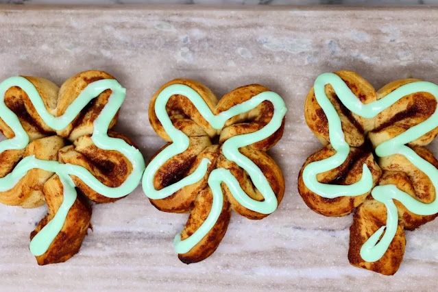 Shamrock Cinnamon Rolls