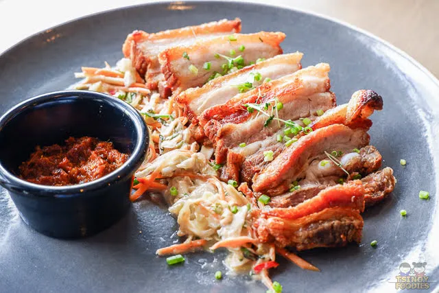crispy pork sambal crispy pork sambal