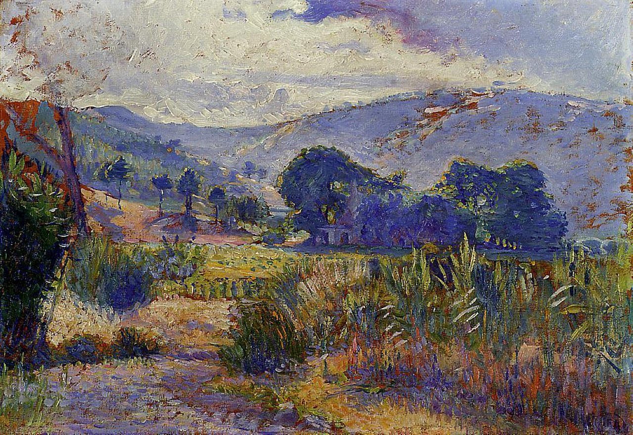 Cabasson Landscape (study), 1896-99