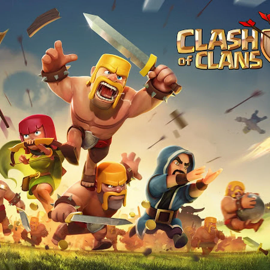 โหลดเกมส์ clash of clans มาตั้งฐานประจัญบานกับออคกัน