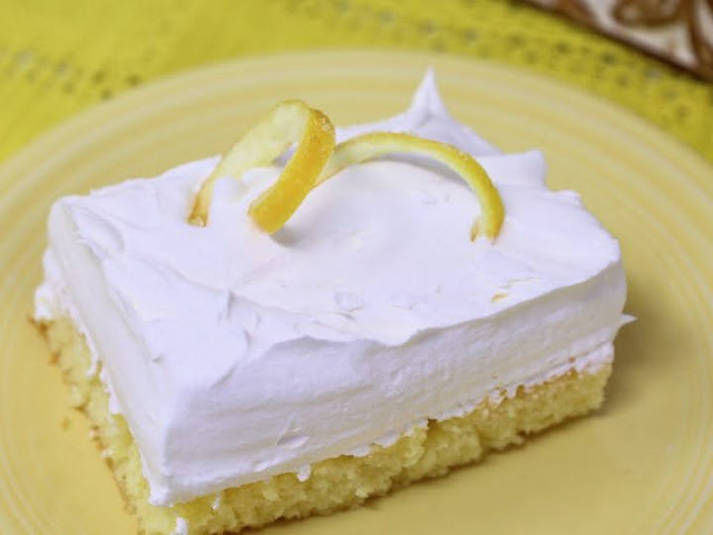 Lemon Angel Cake