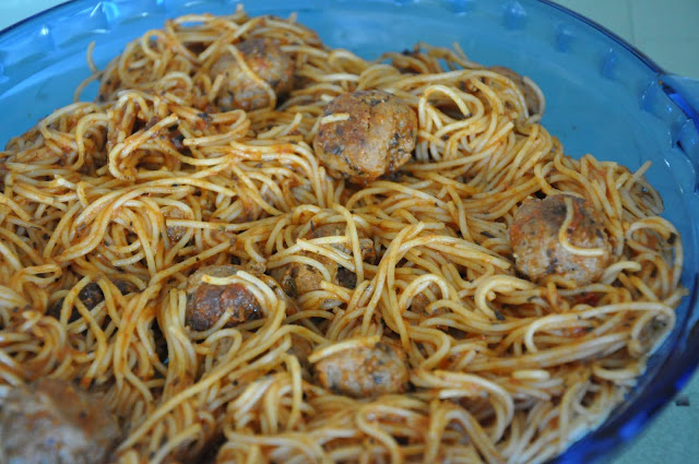 The Best Meatballs With Angel Hair Pasta