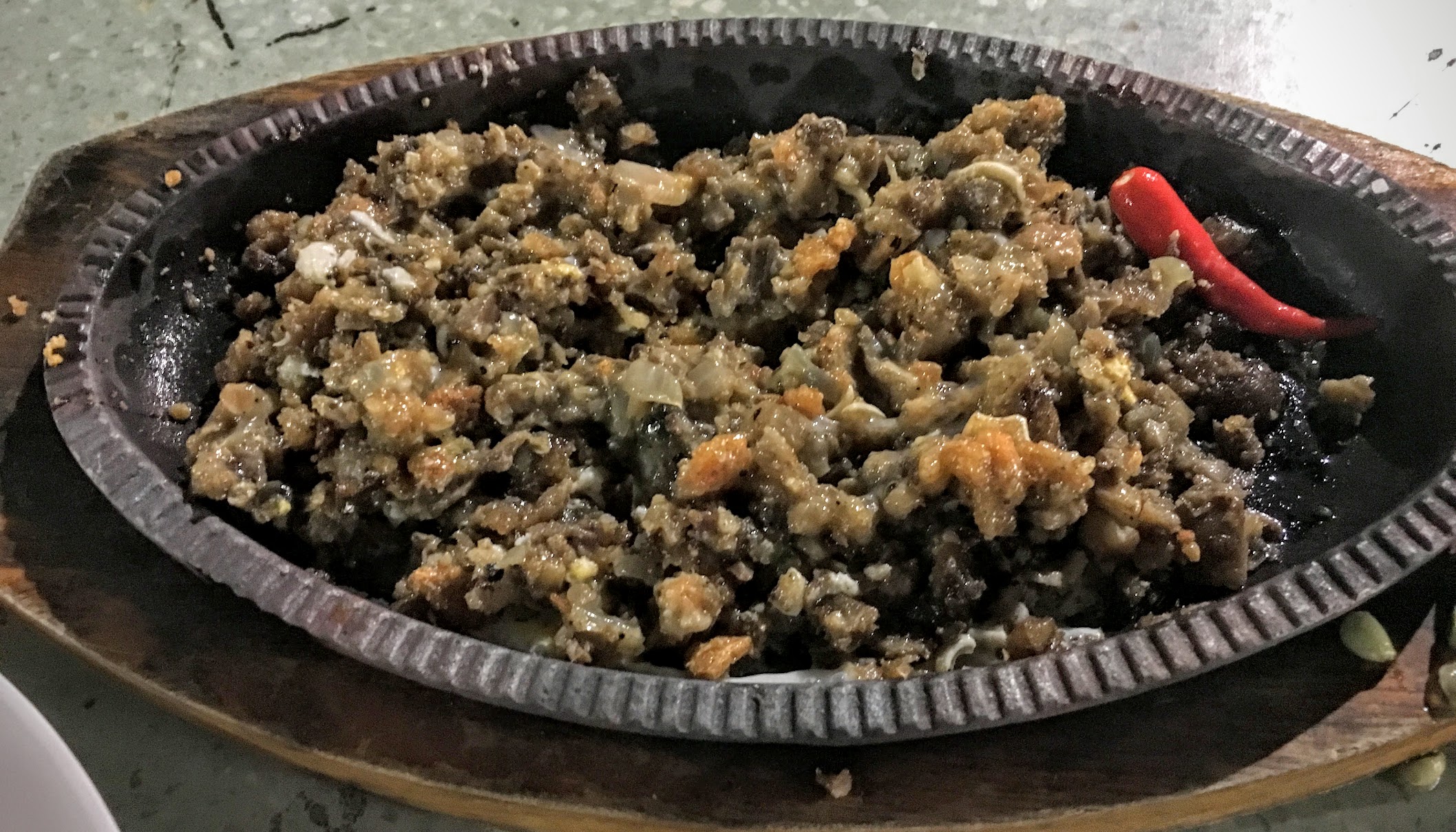 Sizzling Pork Sisig