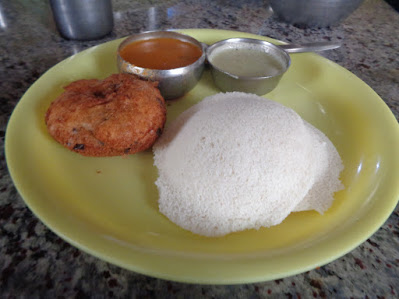 The best breakfast on a trek idly and vada