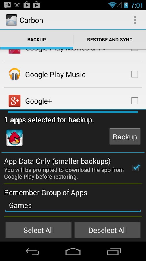 Helium Premium - App Sync and Backup v1.1.1.6 APK free