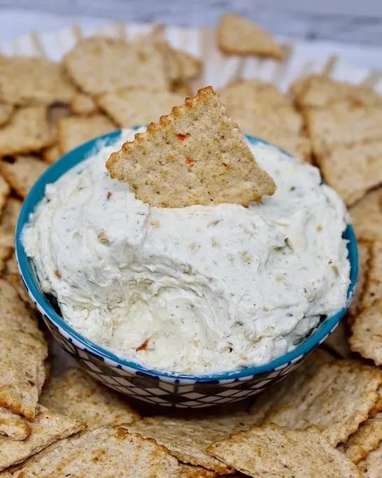 Peach Jalapeno Cream Cheese Dip