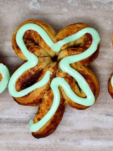 Shamrock Cinnamon Rolls