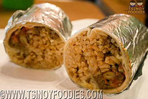 mexican beef burrito