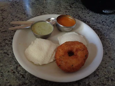 The best breakfast on a trek is always idly and vada