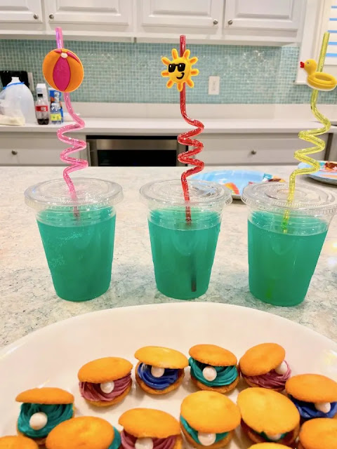 Blue Tropical Party Punch