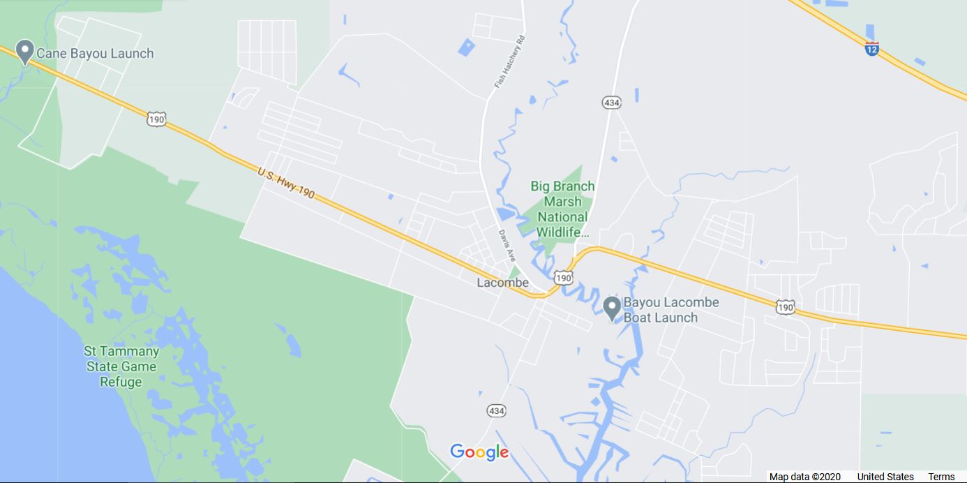 Southeastern Louisiana Paddling Kayaking Bayou North from