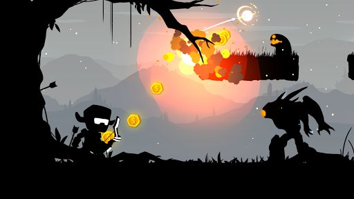 The Stickman Archer Run Mod Full