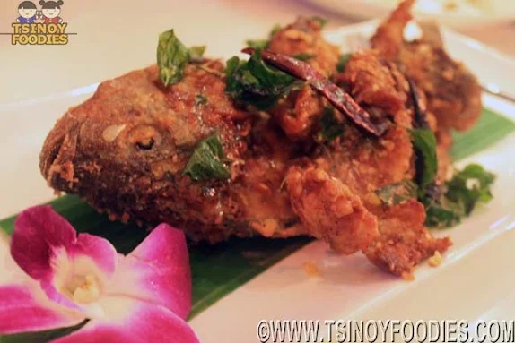 crispy tilapia tamarind puree