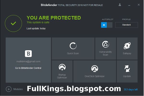 Bitdefender Total Security 2016 Full Crack español