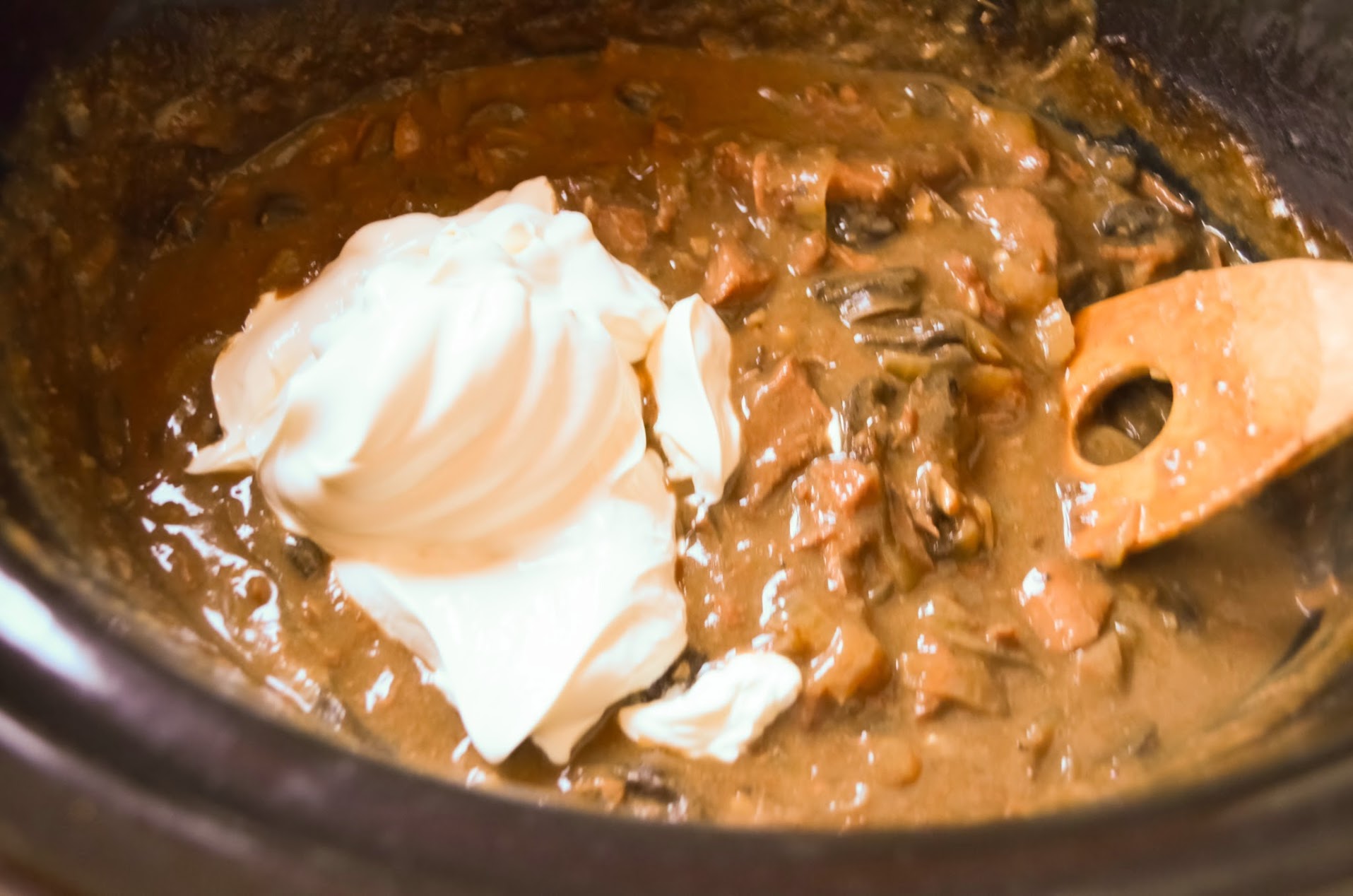 Crock Pot Beef Stroganoff | Serena Bakes Simply From Scratch