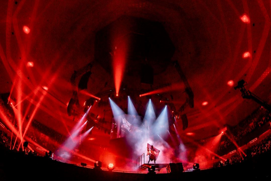 BABYMETAL performing Road of Resistance at 2021 Budokan