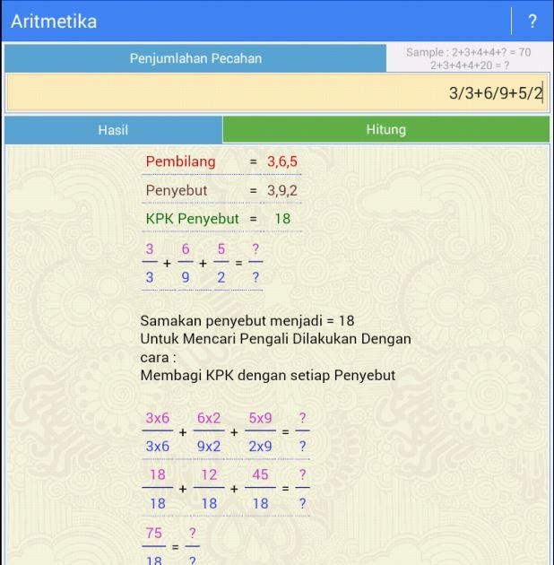 Saling Belajar dan Saling Mengajar: Aplikasi Pembelajaran matematika
