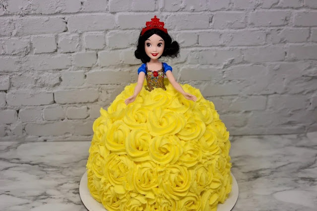 Snow White Doll Dress Cake