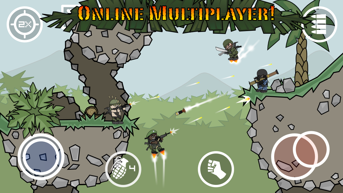 Mini Miliitia 2 : Doodle Army Mod APK