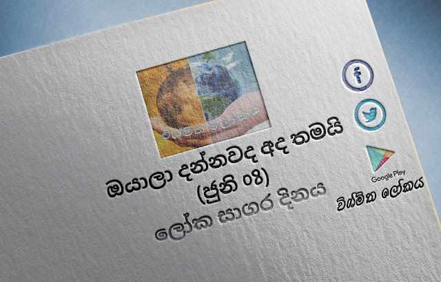 දවසේ වැදගත්කම - ජුනි 08 ලෝක සාගර දිනය (Significance Of The Day - June 08 World Oceans Day) - Your Choice Way