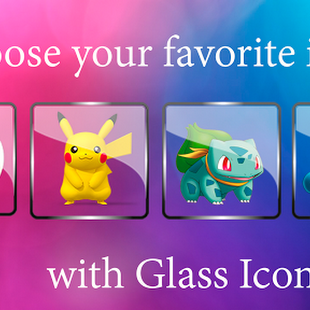 Glass NOVA/APEX/ADW Icon Pack v2.9 APK