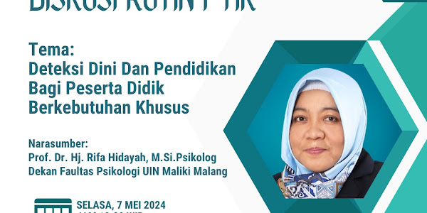 Dokumentasi Audio Diskusi Rutin FTIK - Bersama 4 PAI C