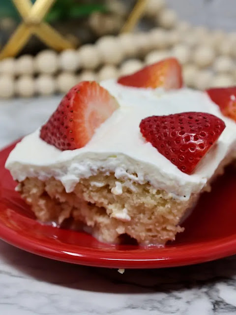 Strawberry Tres Leches Cake