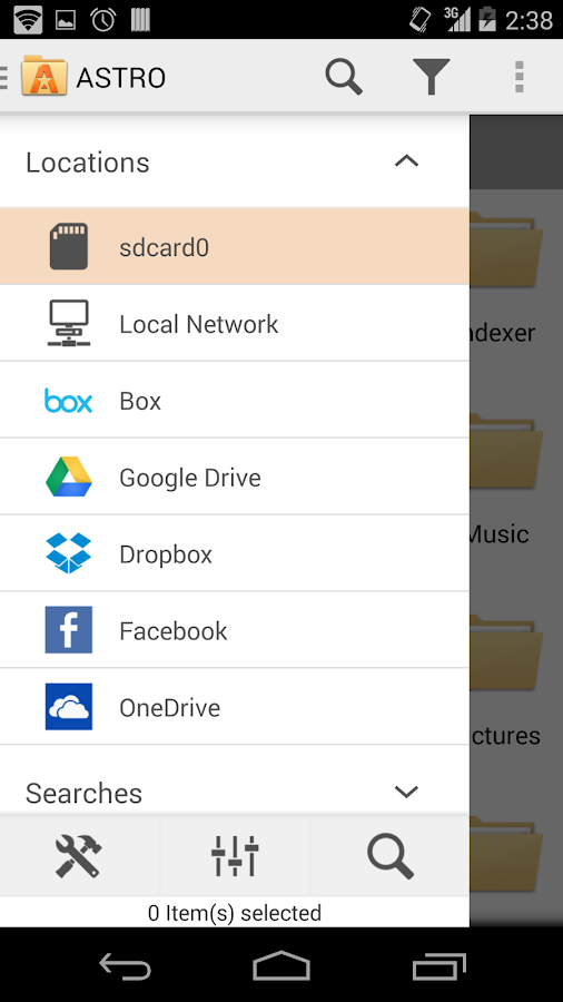 Astro File Manager with Cloud
