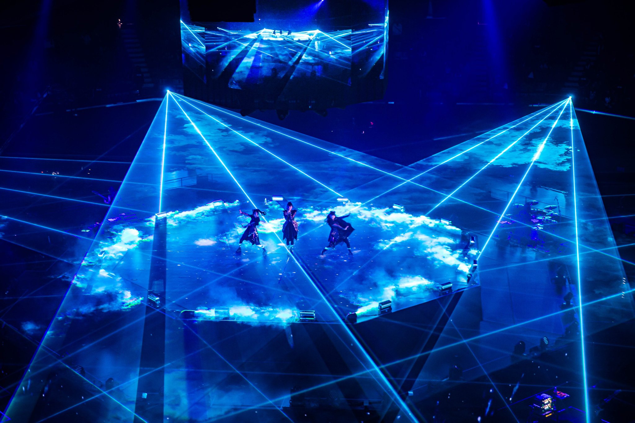 BABYMETAL performing From Dusk Till Dawn at 2021 Budokan