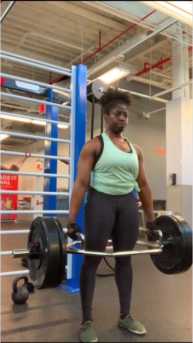 I'm wearing the 32 Degrees High-Waisted Ultra Stretch Active Leggings