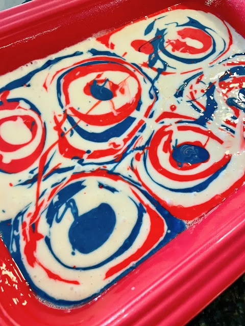 Patriotic Poke Cake