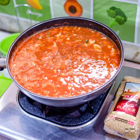 Chicken Tomato Bulgur Soup