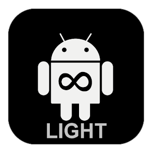 Black Infinitum Theme - Light v4.3.3 APK Personalization Apps Free Download