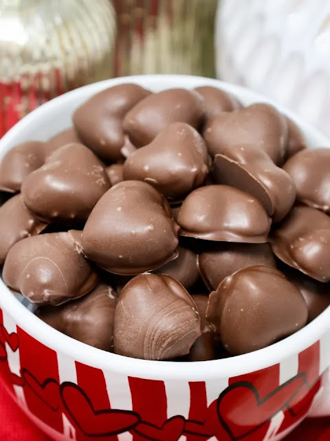 Chocolate Covered Cherry Hearts