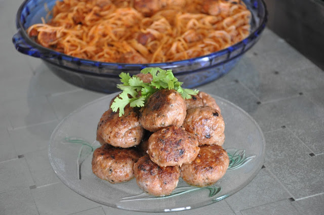 The Best Meatballs With Angel Hair Pasta