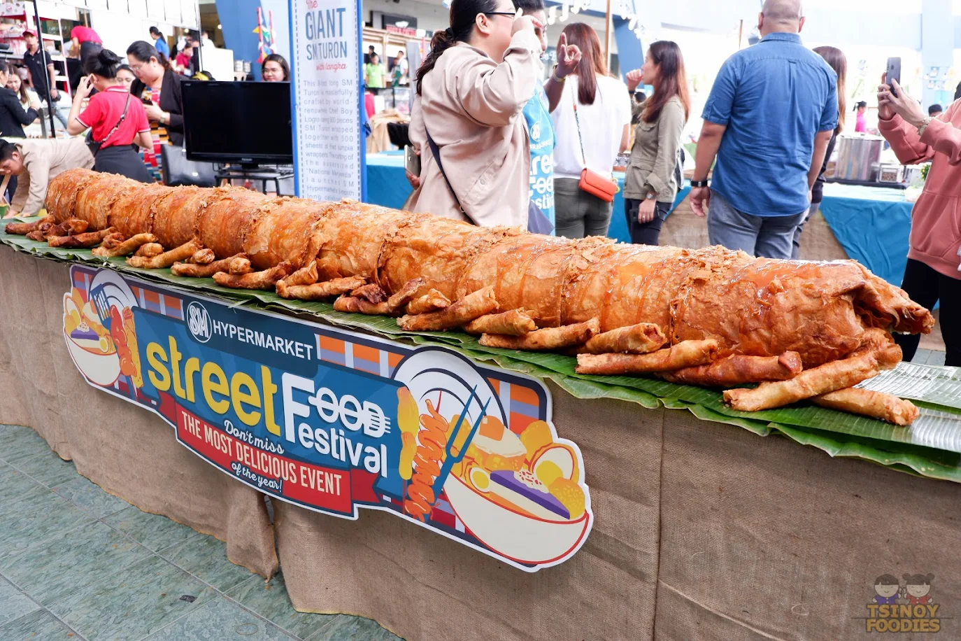 street food festival 2019 giant turon