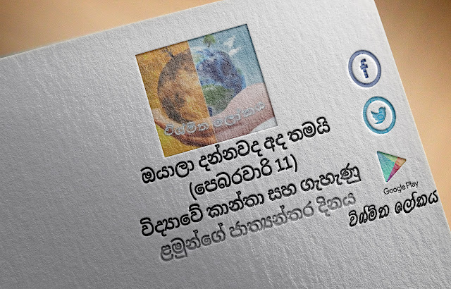 දවසේ වැදගත්කම - පෙබරවාරි 11 විද්‍යාවේ කාන්තා සහ ගැහැණු ළමුන්ගේ ජාත්‍යන්තර දිනය (Significance Of The Day - February 11 International Day Of Women And Girls In Science) - Your Choice Way