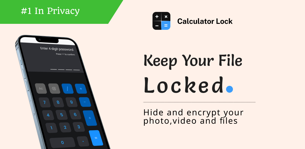 Calculator Lock Hide App Lock