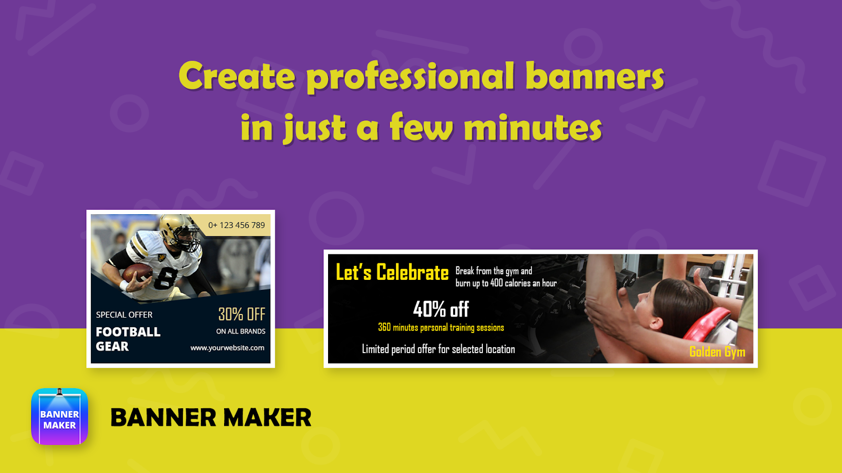 Banner Maker Web Banner Ads Roll Up Banners PRO APK