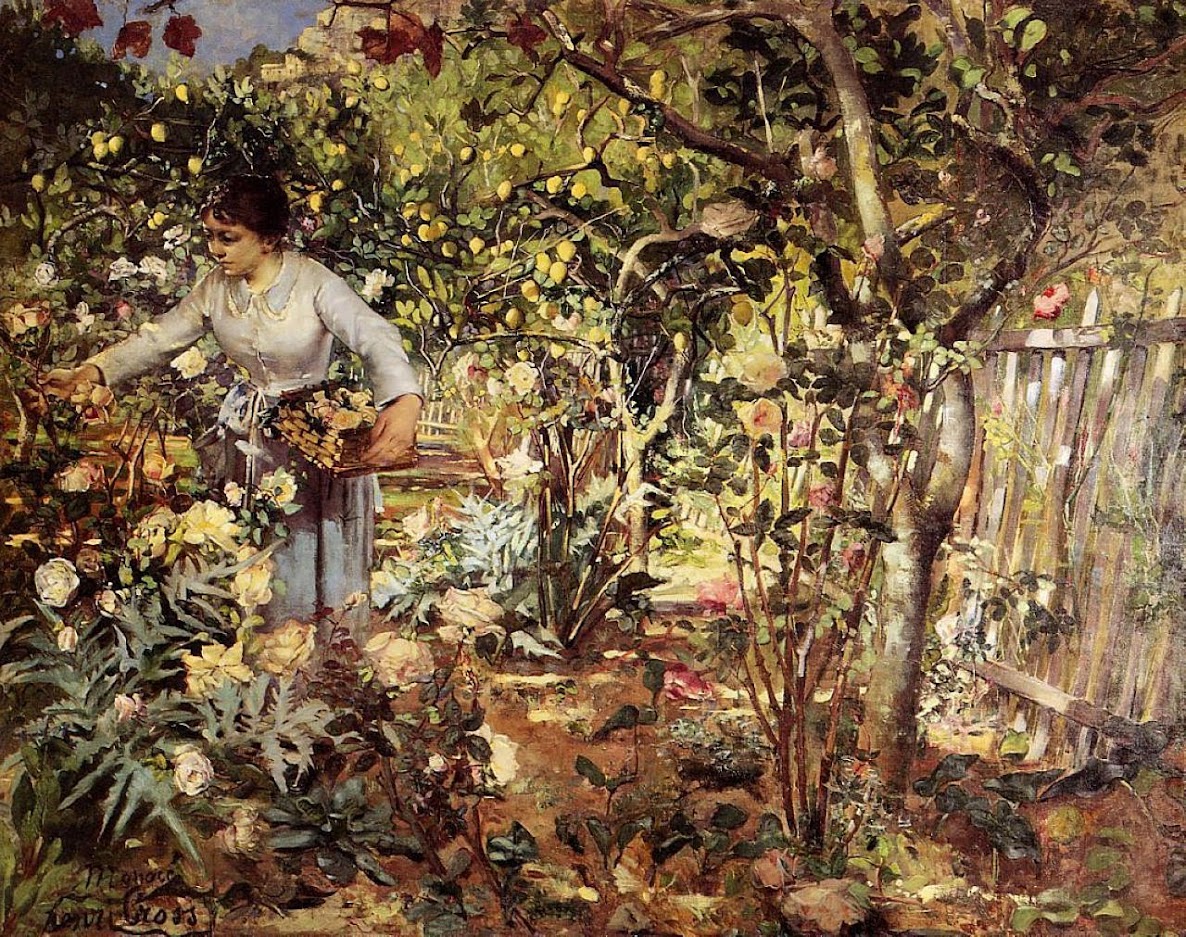 Corner of the Garden in Monaco, 1884